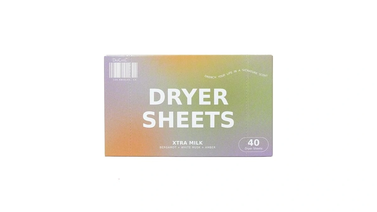 Dedcool Dryer Sheets In Xtra Milk | 40 Count |