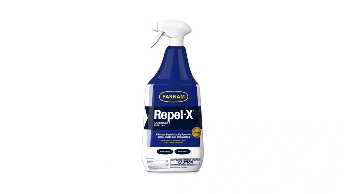 Farnam Repel-x Emulsifiable Fly Spray For Horses, Ready To Use,