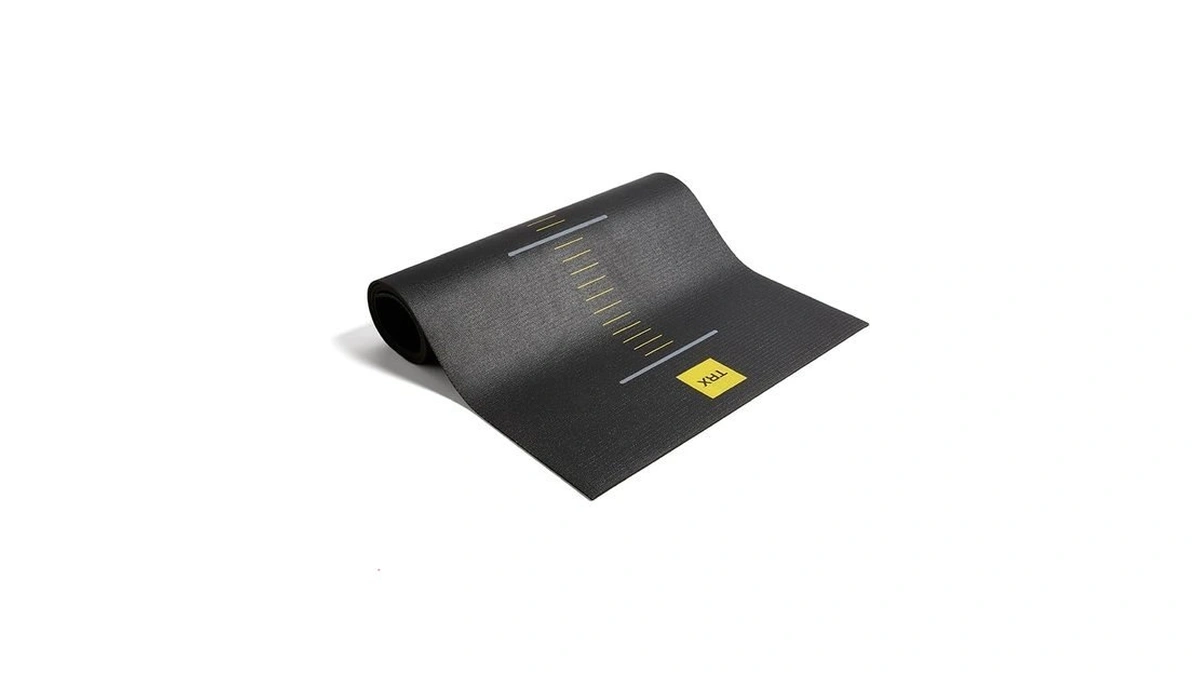 Trx Suspension Training Mat - Non-slip Gym Mat, Black, 72"