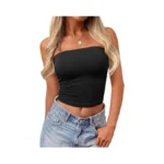 Prettygarden Womens Tube Top 2026 Summer Going Out Tops Strapless