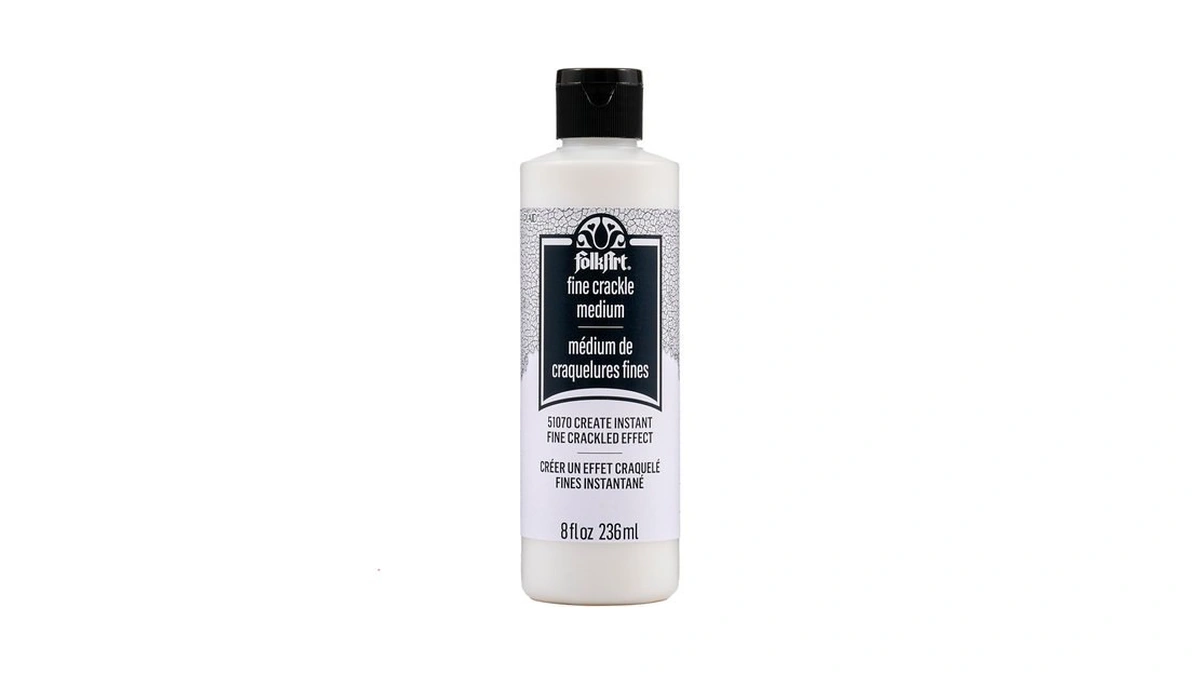 Folkart Fine Crackle Medium, 8 Fl Oz, Perfect For Diy
