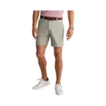 Vineyard Vines Men's 7 Inch On-the-go Performance Shorts Khaki