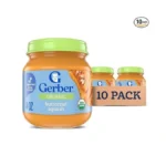 Gerber Stage 1 Baby Food, Organic Butternut Squash Jar, Baby