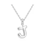 Milan Chiva Initial Letter Pendant Bubble Necklaces, 14k Gold Plated