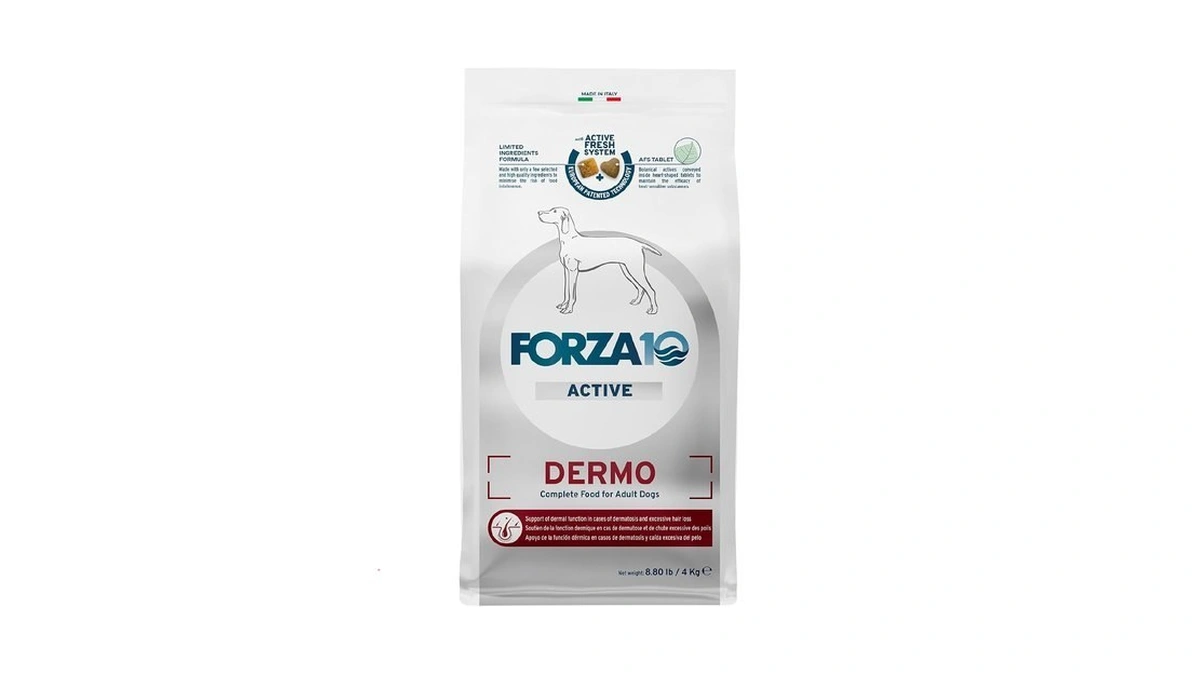Forza10 - Dog Food, Dermo Dry Dog Food For Itchy