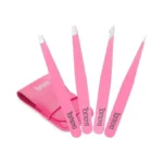 Tomata Tweezers For Eyebrows, Slant Tip And Pointed Eyebrow Tweezer