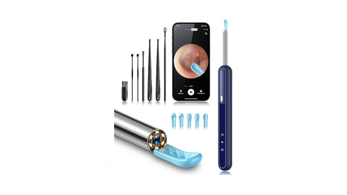 Loyker Ear Wax Removal Tool Camera, Ear Cleaner With 1080p