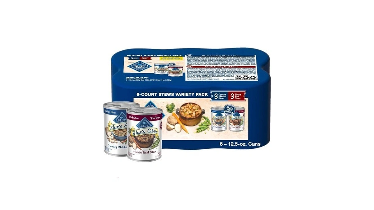 Blue Buffalo Blue's Stew Natural Wet Dog Food, Made With