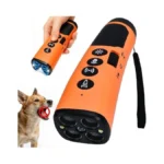 4x Ultrasonic Dog Bark Deterrent Device, 4 Nozzles Portable Training