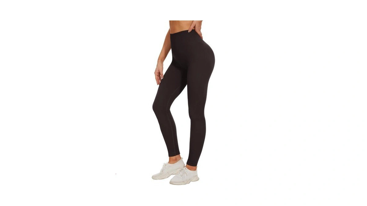 High Waisted Leggings For Women - No See Through Tummy