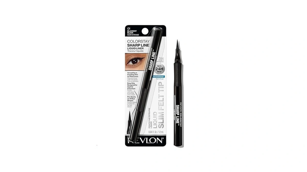 Revlon Liquid Eyeliner Pen, Colorstay Sharp Line Eye Makeup, Waterproof,
