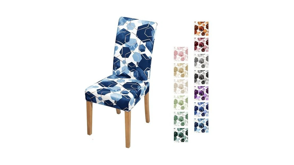 Gibelle Dining Room Chair Covers Set Of 6, Soft Stretch