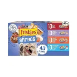 Purina Friskies Wet Cat Food Variety Pack, Shreds With Beef,