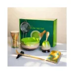 Matcha Whisk Set,8 Pcs Matcha Kit Includes Matcha Bowl With