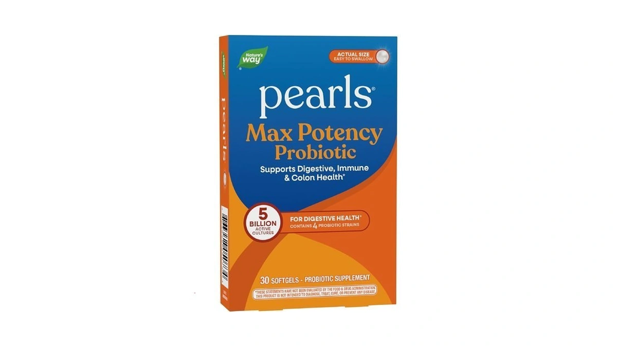 Nature's Way Pearls Max Potency Probiotic For Men And Women,