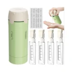 4 In 1 Refillable Travel Dispenser,portable Travel Toiletries Bottle Set,travel