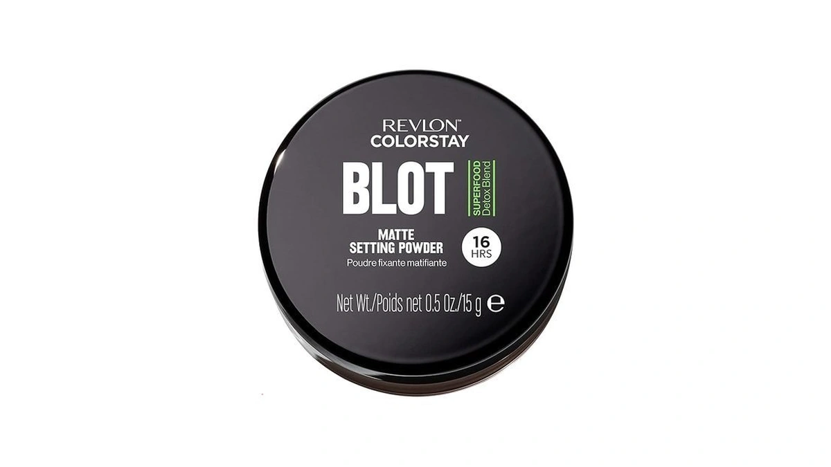 Revlon Colorstay Blot Face Makeup Setting Powder, Mattifying, Blurring &