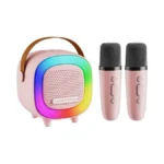 Mini Karaoke Machine Speaker For Kids Adults, Portable Bluetooth With