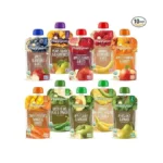 Happy Baby Organics Stage 2 Baby Food Pouches, Gluten Free,