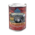 Blue Buffalo Wilderness Wolf Creek Stew High Protein, Natural Wet