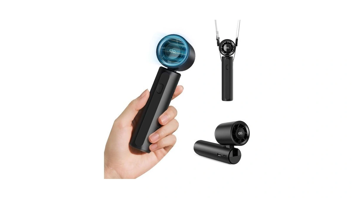 Duomiy 2026 Upgraded Portable Handheld Turbo Fan Personal Fan 18000rpm
