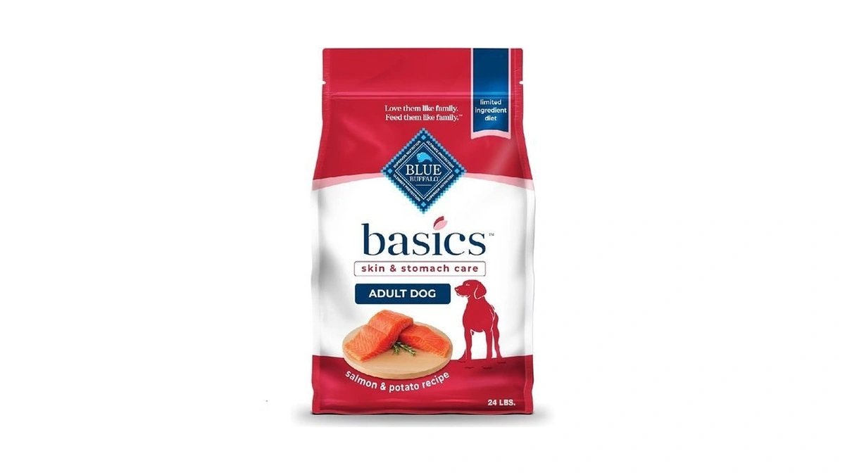 Blue Buffalo Basics Adult Dry Dog Food, Skin & Stomach