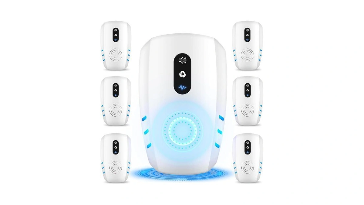 2026 Cvtayn Upgraded Ultrasonic Pest Repellent Indoor Repeller, Mouse Traps,