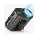 2026 Ai Wearable Waist/neck Hanging Fan,with Ice Cooler & Flashlight,10000mah