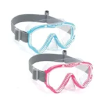 Vvinca Swim-goggles With Nose Cover, 2 Packs Elastic Fabric Strap