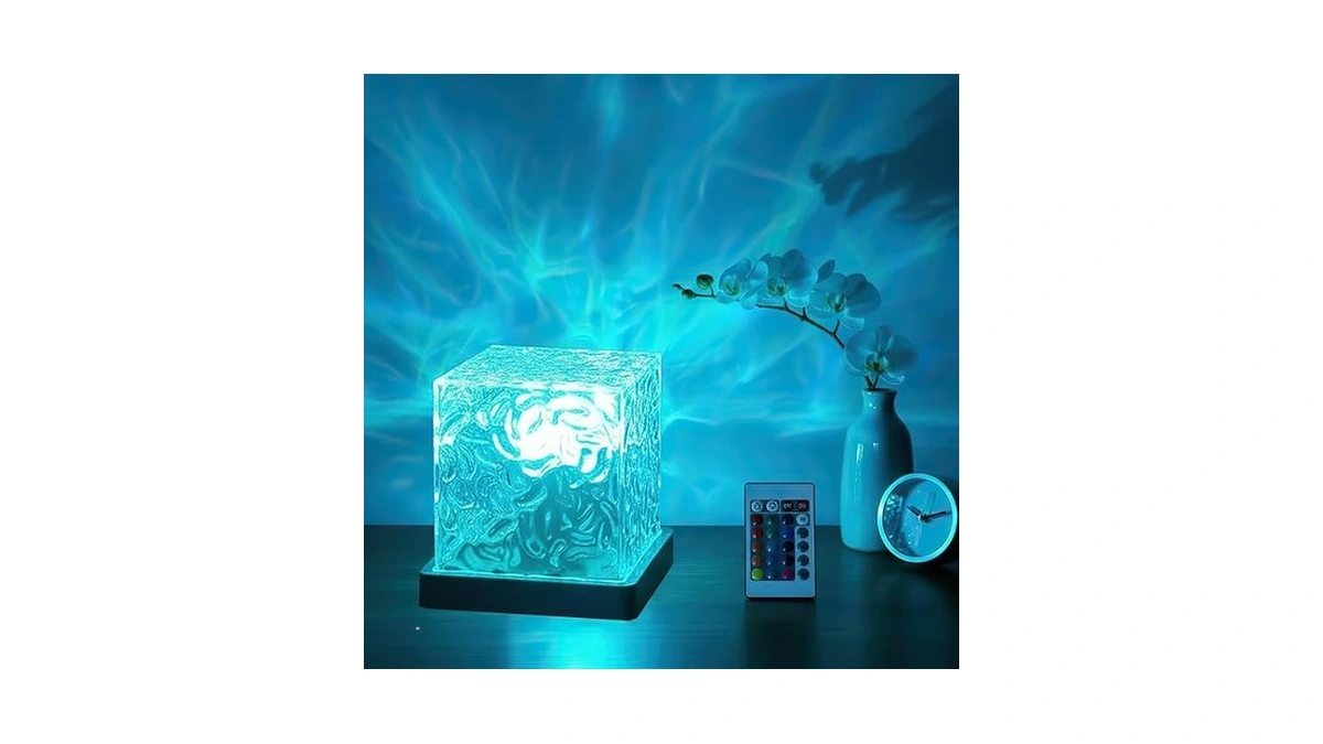 Mavsigak 2026 New Ocean Wave Projector Light, 16 Color Touch