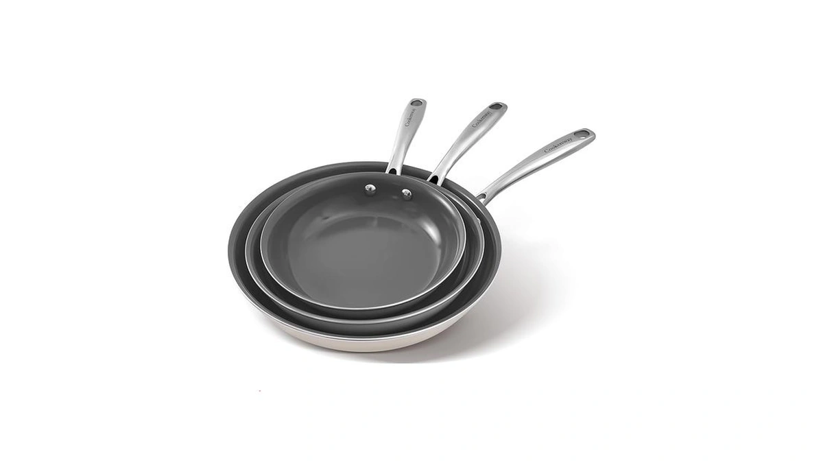 Cookware Set Nonstick Frying Pans, 8,9.5,11 Inches Ceramic Non Stick