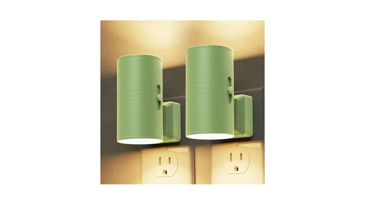L Lohas Led Night Light, Modern Night Lights Plug Into