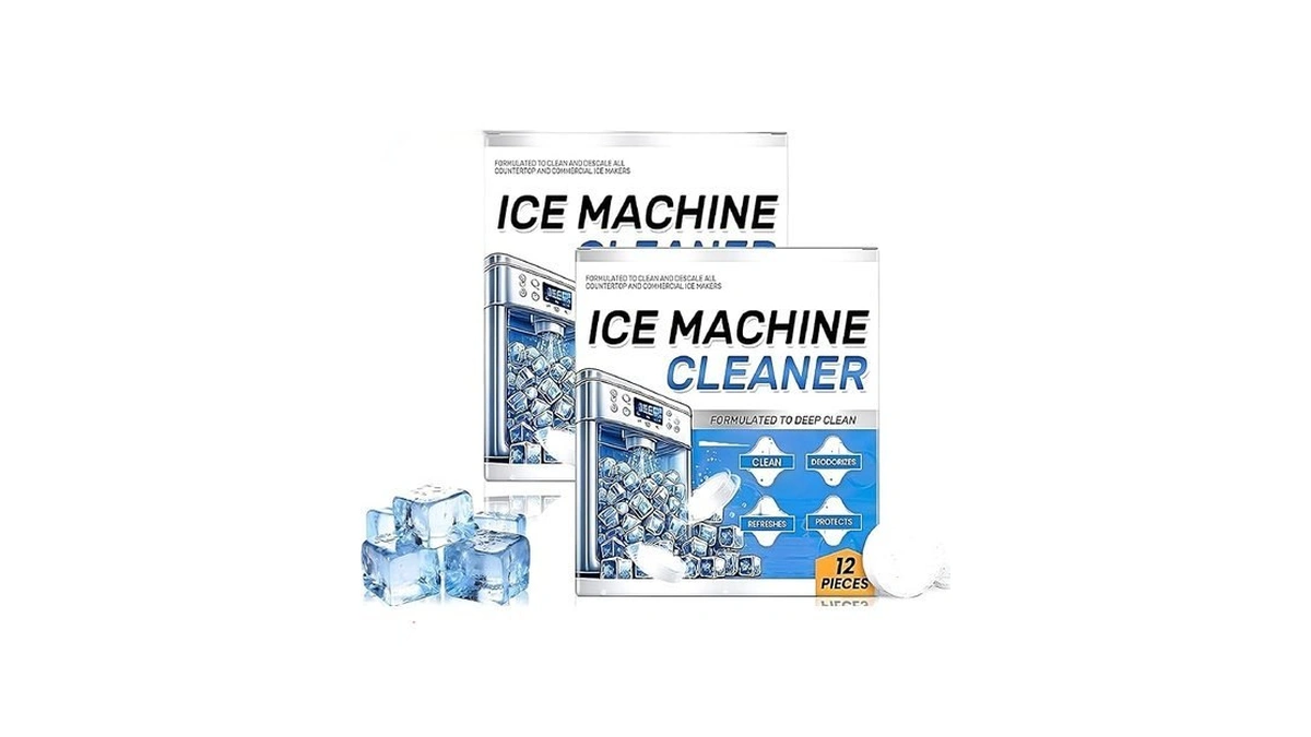 Ice Machine Cleaner And Descaler Tablets, 24 Clean Tablets Compatible