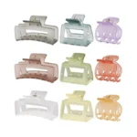 Chandat Medium Claw Hair Clips Set For Women - 3