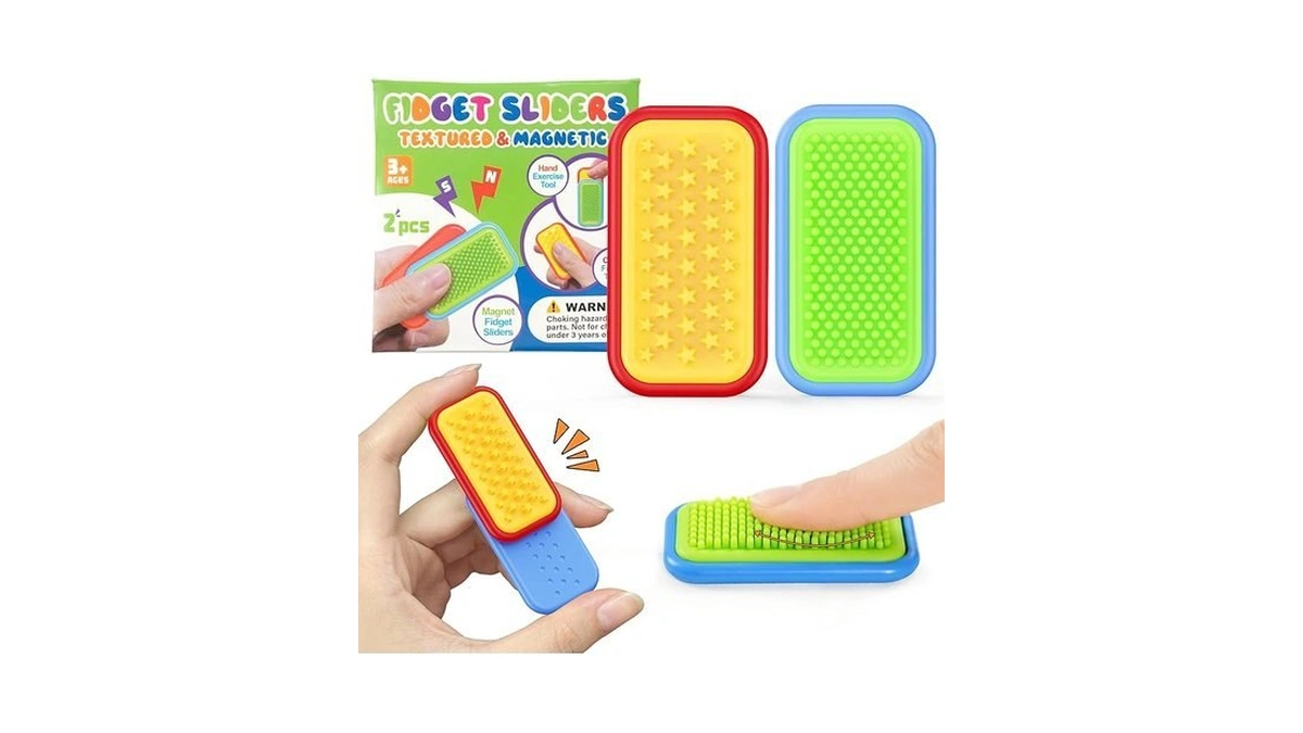 Ladfar Magnetic Sensory Fidget Toys – Star Bloom & Quiet