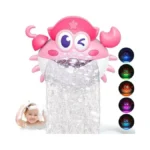 Bath Toys,light Up Baby Bath Toys Bath Bubble Machine With