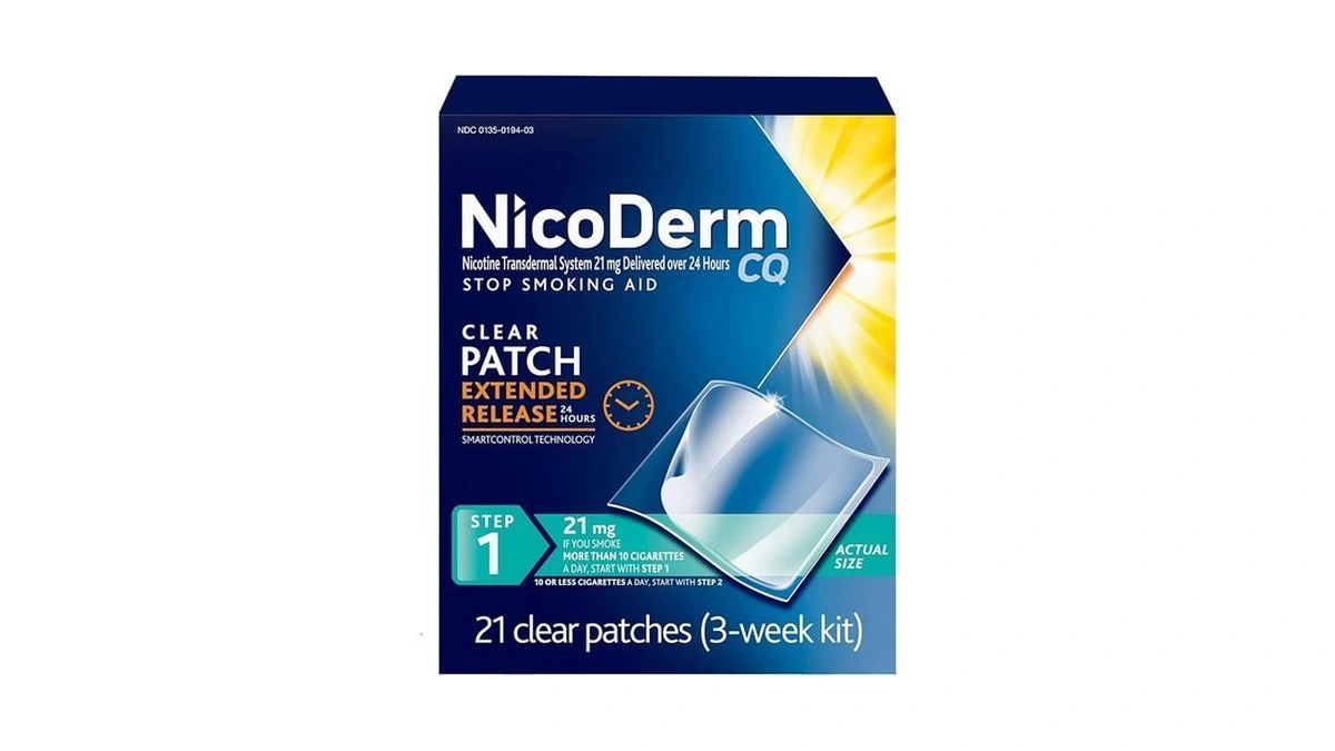 Nicoderm Cq Nicotine Patches And Support Program 21 Mg, Step
