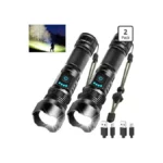 Foleto Rechargeable Led Flashlights High Lumens,super Bright Flashlight, Powerful Tactical