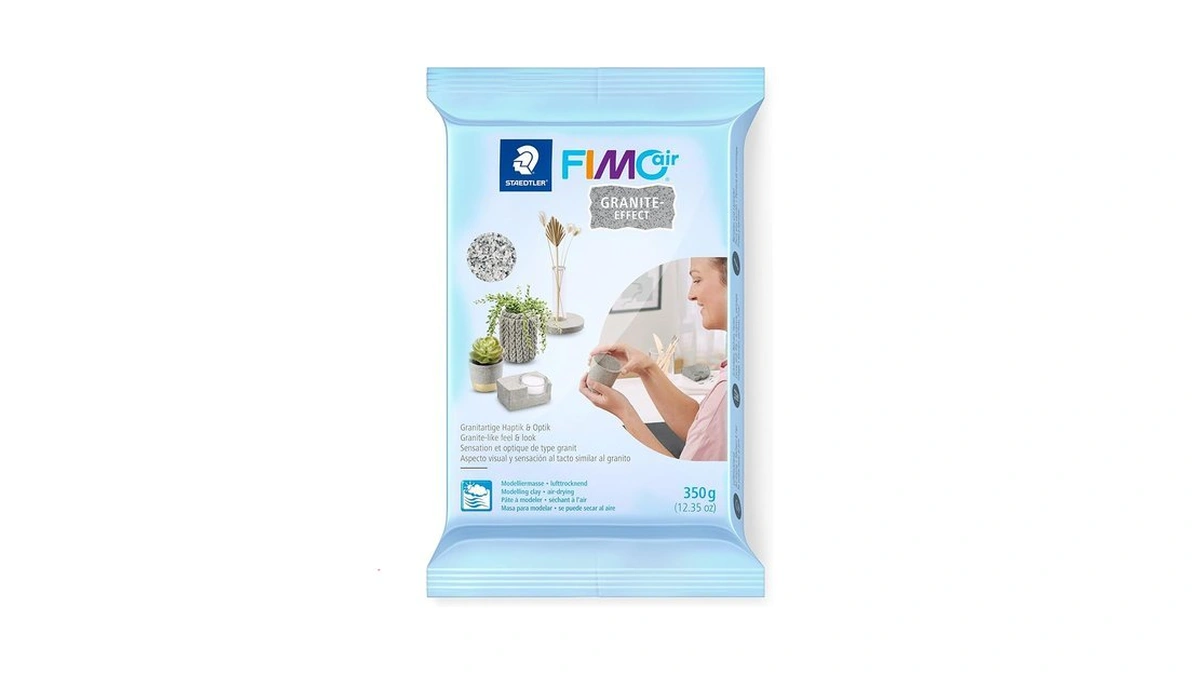 Staedtler Fimoair Granite-effect 12.3 Oz/350 G Air-dry Modeling Clay -