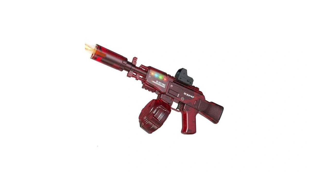 Electric Water Gun With Led Sight, Rechargeable Battery, High Capacity