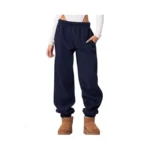 Facdiby Women's Fleece Lined Sweatpants High Waist Drawstring Sweat Pants
