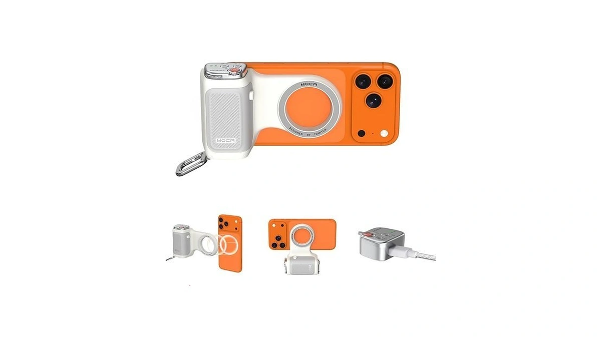 Comitok Moca - Iphone Camera Grip - For Native Camera