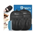 Grenty 2 Pcs Pet Hair Removal Glove For Dogs &