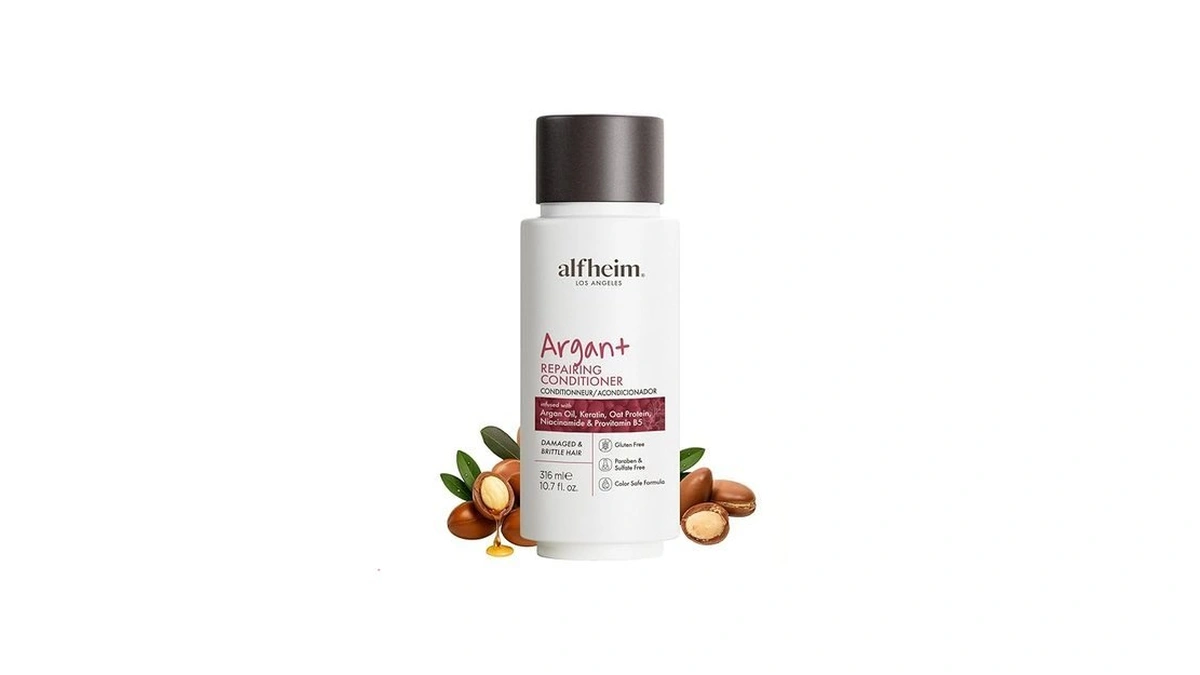 Alfheim Argan+ Repairing Conditioner For Dry, Damaged & Frizzy Hair