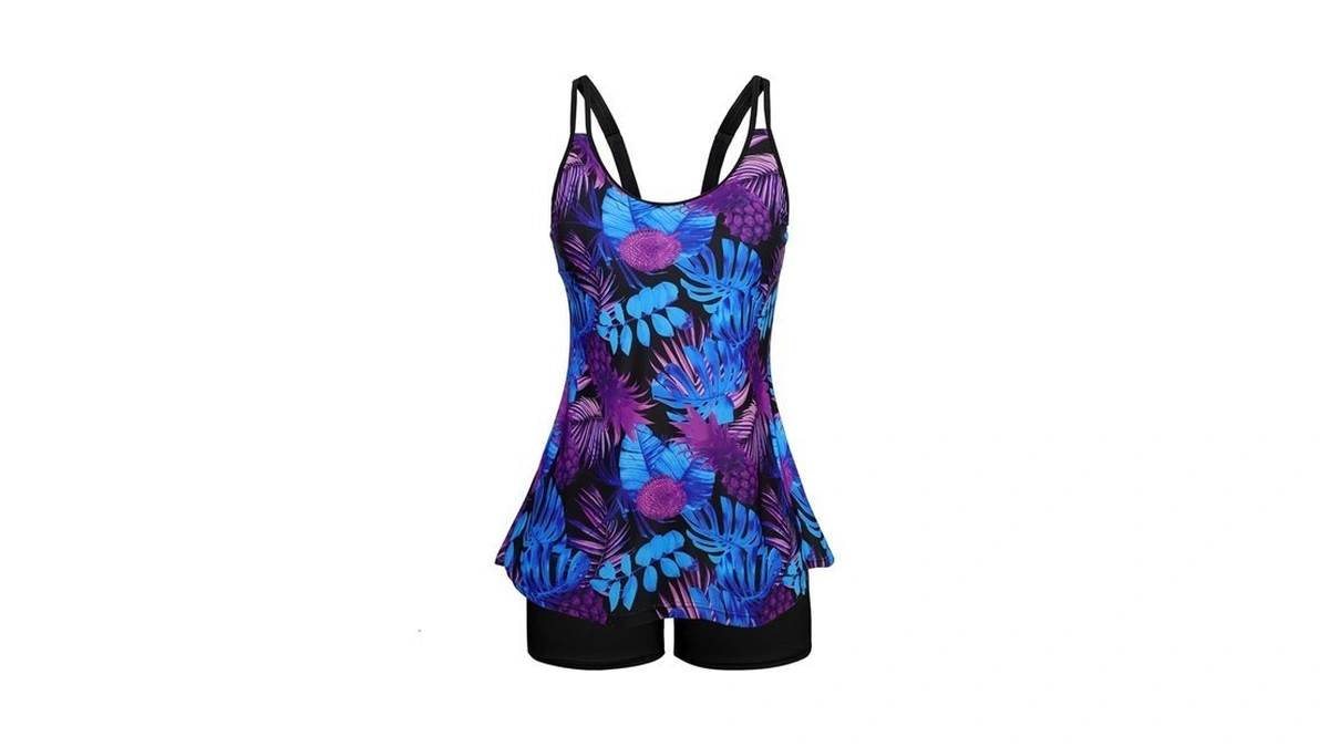 Arolina Two Piece Swimsuit For Women Summer Tankini Sets High