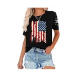 Pickid American Flag Shirts For Women: 4th Of July T-shirts