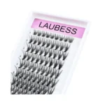 Lash Clusters Laubess Individual Lashes Waterproof Eyelash Clusters Mixed Tray