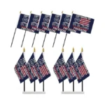Probsin 250 Anniversary Stick Flag 6pcs 250 Years Of Freedom