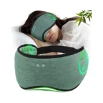Sleep Headphones With Bluetooth 5.4 Sleep Mask, Bamboo Cotton Music
