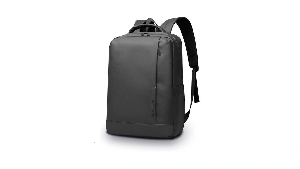 Manetta Work Backpack For Men, Lightweight Laptop Backpack For 15.6in,